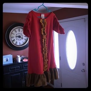 Persnickety boutique dress girls size 7.